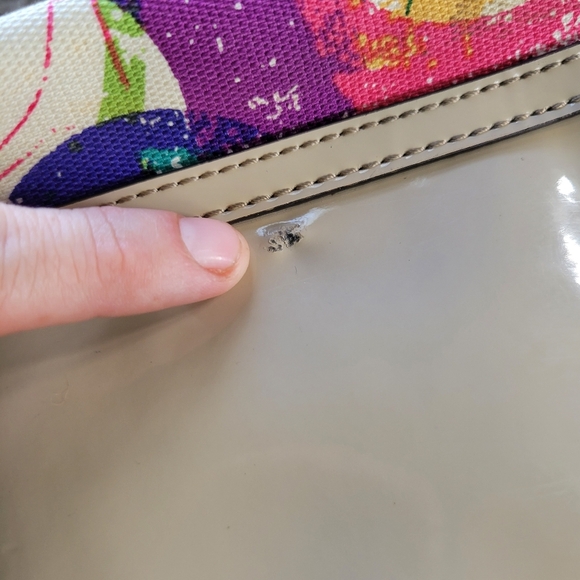 Coach Hallie Tote Poppy Ltd Edition Large Rainbow - Picture 6 of 12